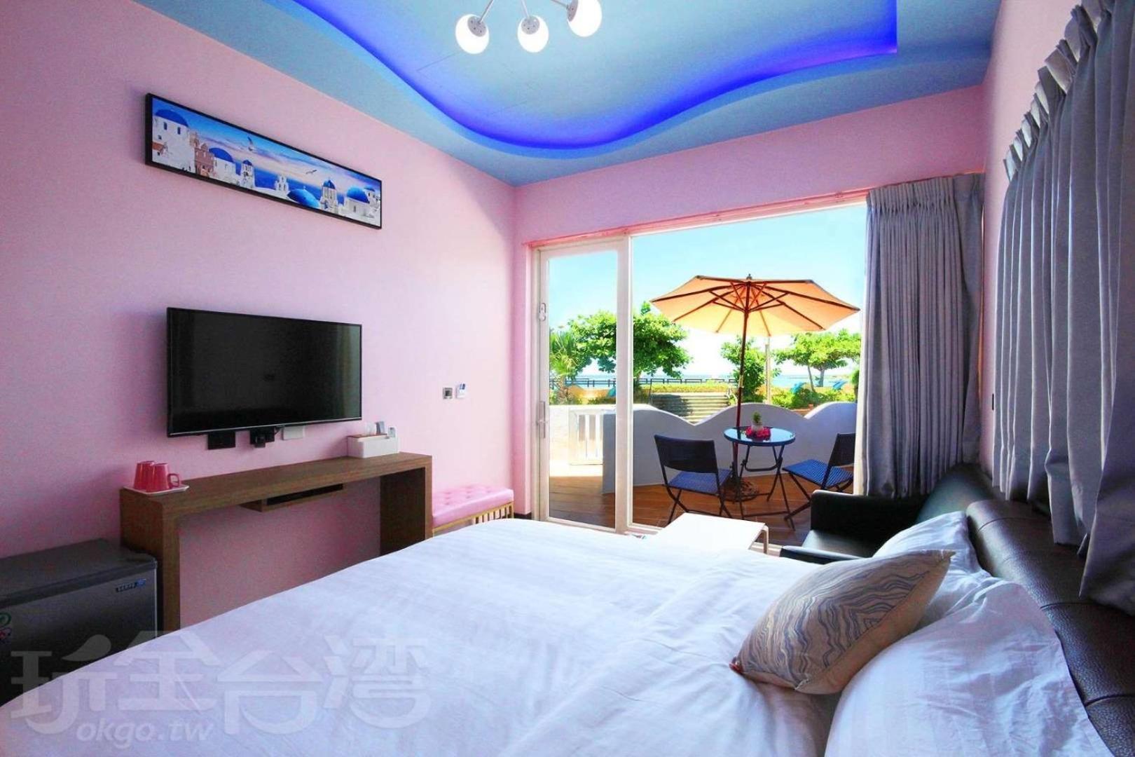 墾丁 後灣 微風海岸海景民宿 เชอเฉิง ภายนอก รูปภาพ